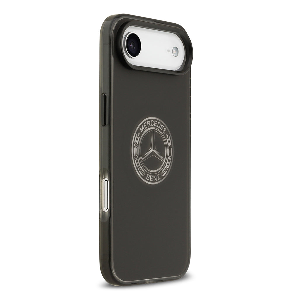iPhone 17 Air Kılıf Mercedes Benz Orjinal Lisanslı M-safe Şarj Özellikli Buzlu PC Nostaljik Yıldız Dizayn Kapak