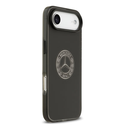 iPhone 17 Air Kılıf Mercedes Benz Orjinal Lisanslı M-safe Şarj Özellikli Buzlu PC Nostaljik Yıldız Dizayn Kapak