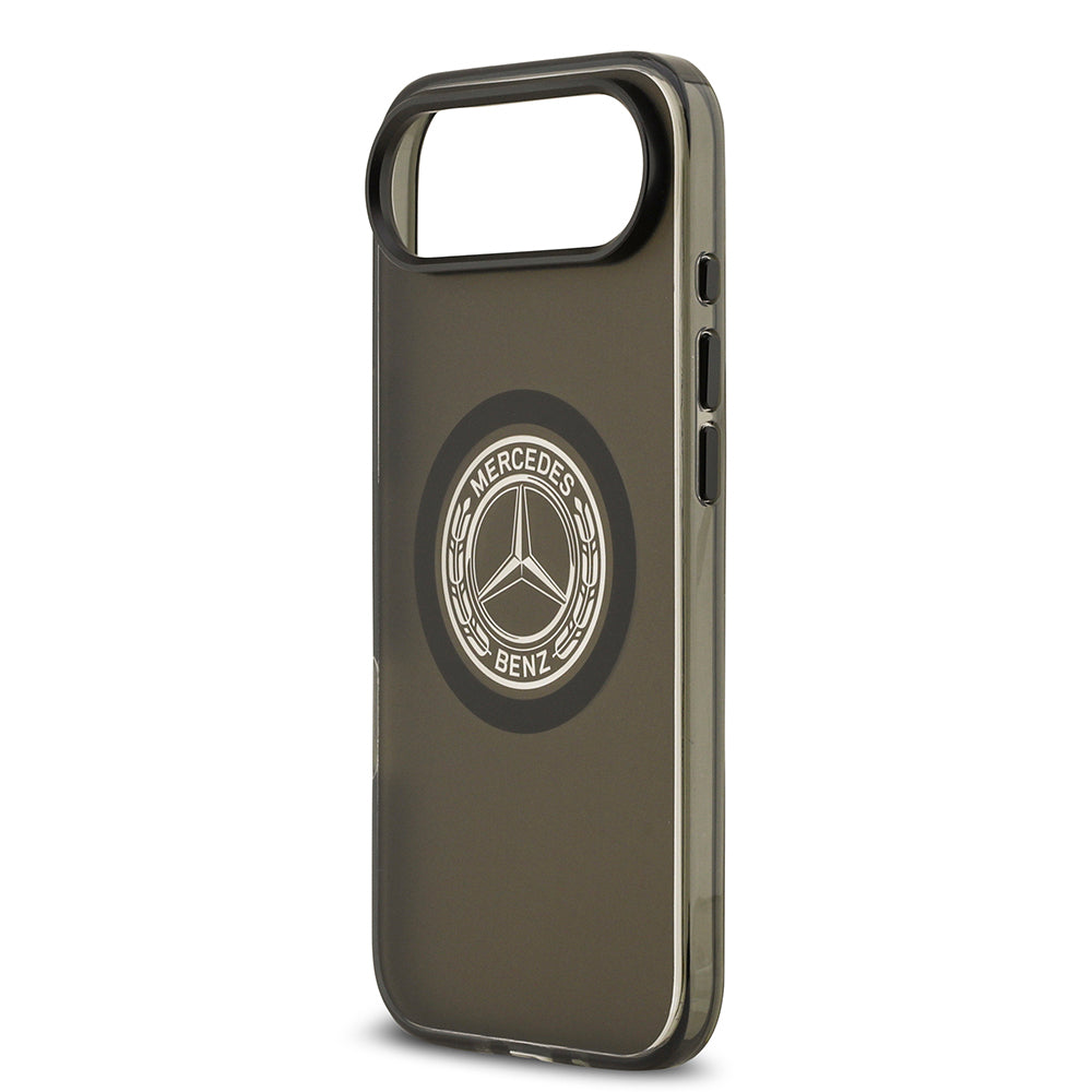 iPhone 17 Air Kılıf Mercedes Benz Orjinal Lisanslı M-safe Şarj Özellikli Buzlu PC Nostaljik Yıldız Dizayn Kapak