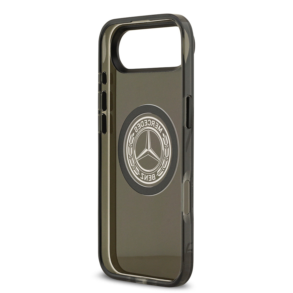 iPhone 17 Air Kılıf Mercedes Benz Orjinal Lisanslı M-safe Şarj Özellikli Buzlu PC Nostaljik Yıldız Dizayn Kapak