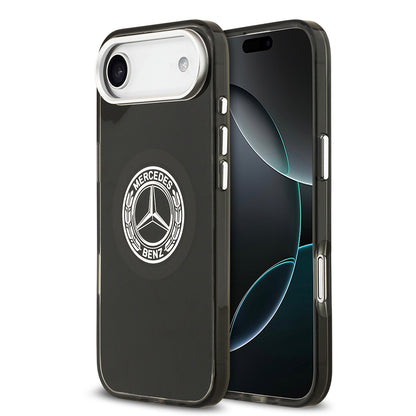 iPhone 17 Air Kılıf Mercedes Benz Orjinal Lisanslı M-safe Şarj Özellikli Çift Katmanlı PC Nostaljik Yıldız Dizayn Kapak