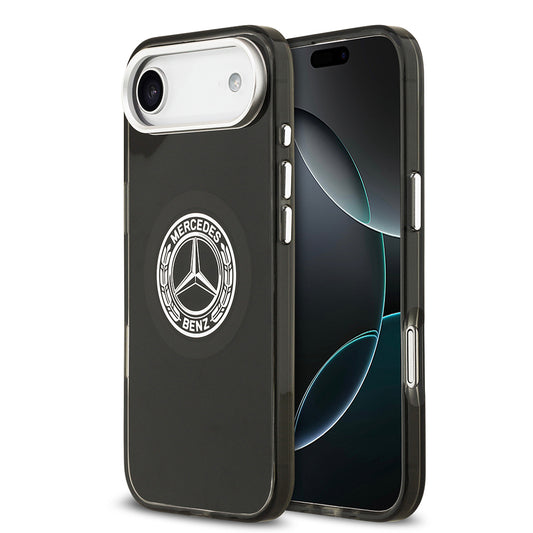 iPhone 17 Air Kılıf Mercedes Benz Orjinal Lisanslı M-safe Şarj Özellikli Çift Katmanlı PC Nostaljik Yıldız Dizayn Kapak