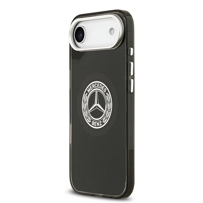 iPhone 17 Air Kılıf Mercedes Benz Orjinal Lisanslı M-safe Şarj Özellikli Çift Katmanlı PC Nostaljik Yıldız Dizayn Kapak
