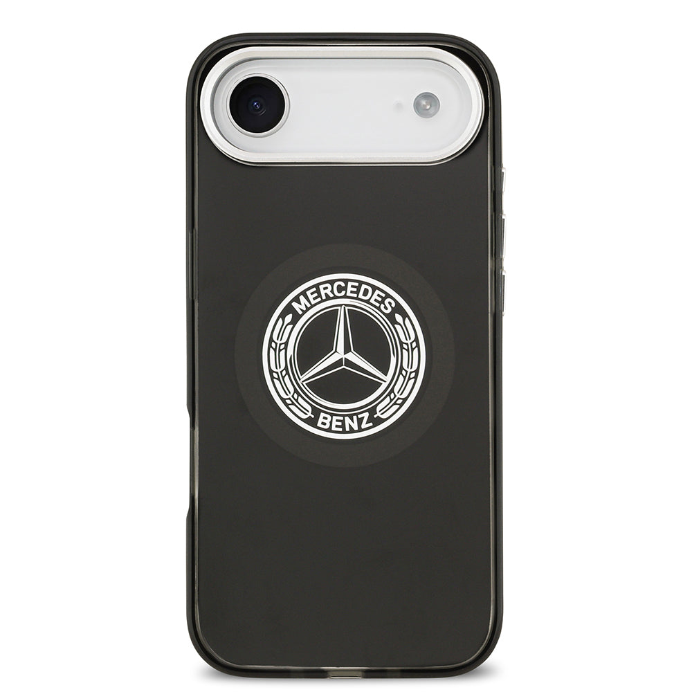 iPhone 17 Air Kılıf Mercedes Benz Orjinal Lisanslı M-safe Şarj Özellikli Çift Katmanlı PC Nostaljik Yıldız Dizayn Kapak