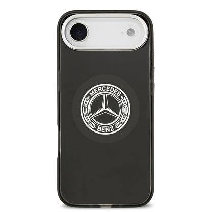 iPhone 17 Air Kılıf Mercedes Benz Orjinal Lisanslı M-safe Şarj Özellikli Çift Katmanlı PC Nostaljik Yıldız Dizayn Kapak