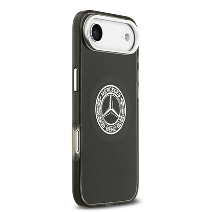 iPhone 17 Air Kılıf Mercedes Benz Orjinal Lisanslı M-safe Şarj Özellikli Çift Katmanlı PC Nostaljik Yıldız Dizayn Kapak
