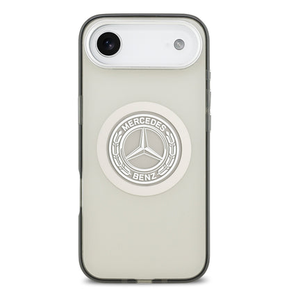 iPhone 17 Air Kılıf Mercedes Benz Orjinal Lisanslı M-safe Şarj Özellikli Çift Katmanlı PC Nostaljik Yıldız Dizayn Kapak