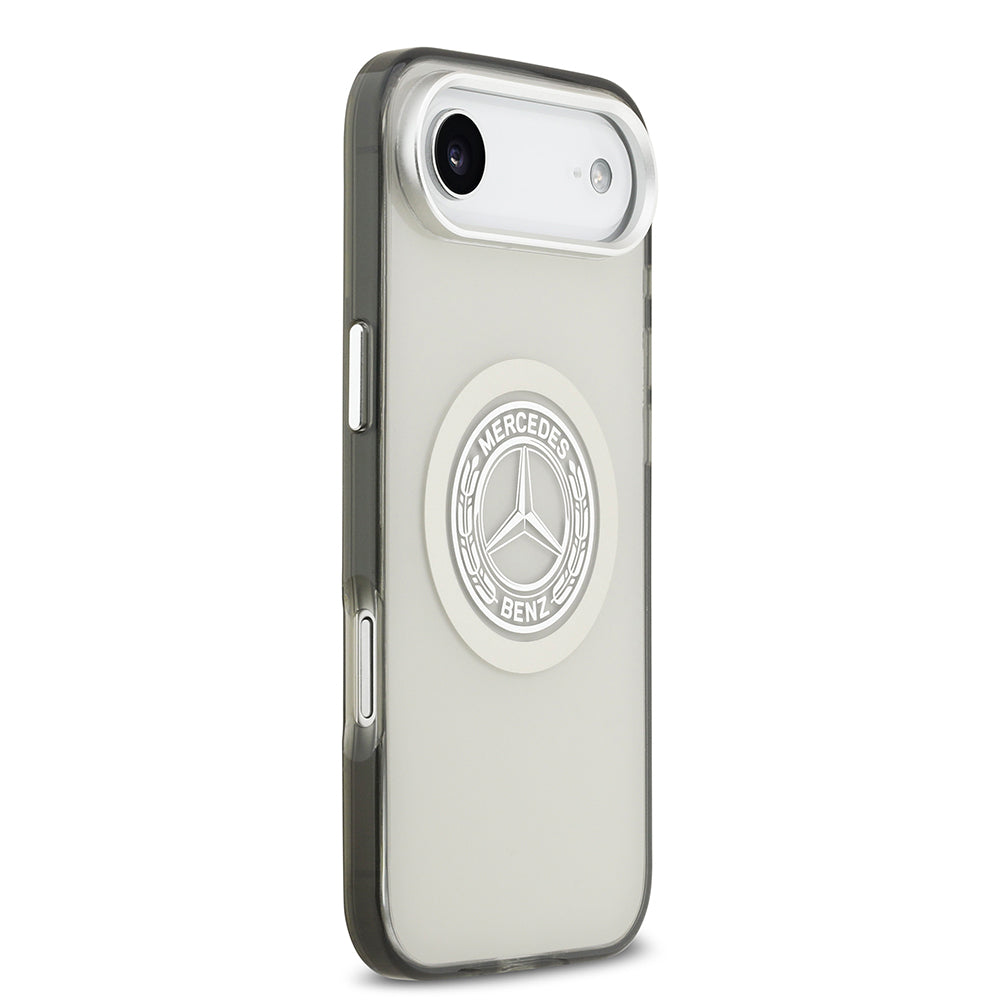 iPhone 17 Air Kılıf Mercedes Benz Orjinal Lisanslı M-safe Şarj Özellikli Çift Katmanlı PC Nostaljik Yıldız Dizayn Kapak