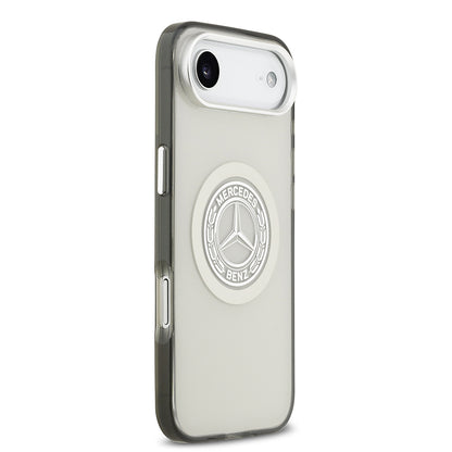 iPhone 17 Air Kılıf Mercedes Benz Orjinal Lisanslı M-safe Şarj Özellikli Çift Katmanlı PC Nostaljik Yıldız Dizayn Kapak