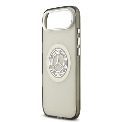 iPhone 17 Air Kılıf Mercedes Benz Orjinal Lisanslı M-safe Şarj Özellikli Çift Katmanlı PC Nostaljik Yıldız Dizayn Kapak
