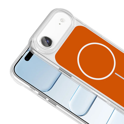 Apple iPhone 17 Air Kılıf Metal Buton Tasarımlı Zore İkonik Sert Silikon Kapak