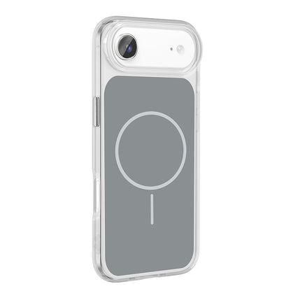 Apple iPhone 17 Air Kılıf Metal Buton Tasarımlı Zore İkonik Sert Silikon Kapak