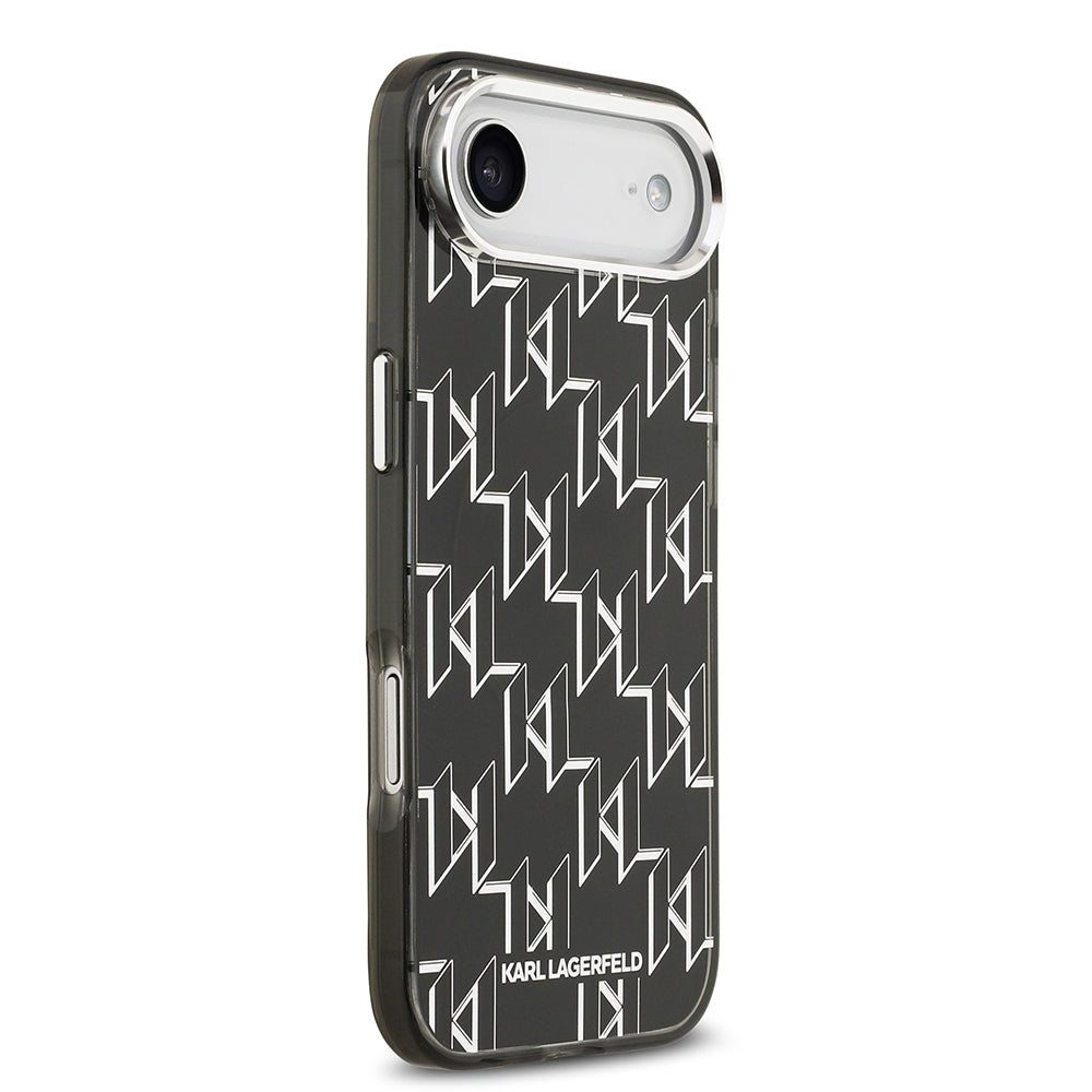 iPhone 17 Air Kılıf Orjinal Lisanslı M-safe Şarj Özellikli Karl Lagerfeld IML Baskılı Monogram Dizayn Kapak