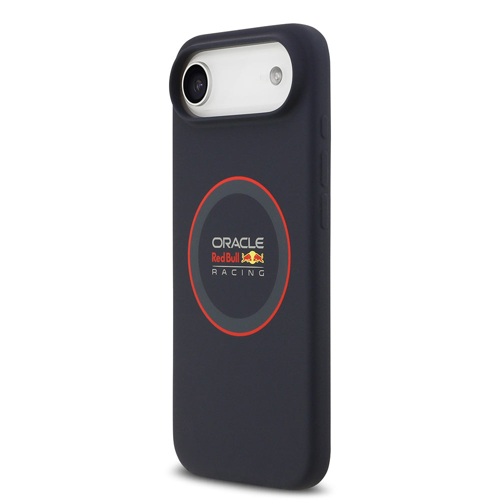 iPhone 17 Air Kılıf Redbull Orjinal Lisanslı M-safe Şarj Özellikli Kırmızı Halka ve Logo Silikon Kapak