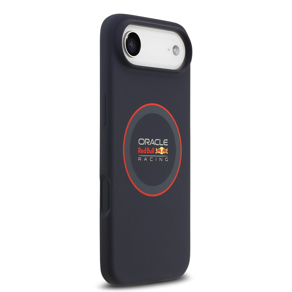 iPhone 17 Air Kılıf Redbull Orjinal Lisanslı M-safe Şarj Özellikli Kırmızı Halka ve Logo Silikon Kapak
