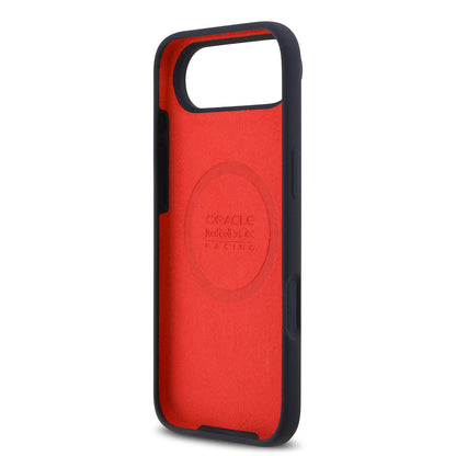 iPhone 17 Air Kılıf Redbull Orjinal Lisanslı M-safe Şarj Özellikli Kırmızı Halka ve Logo Silikon Kapak