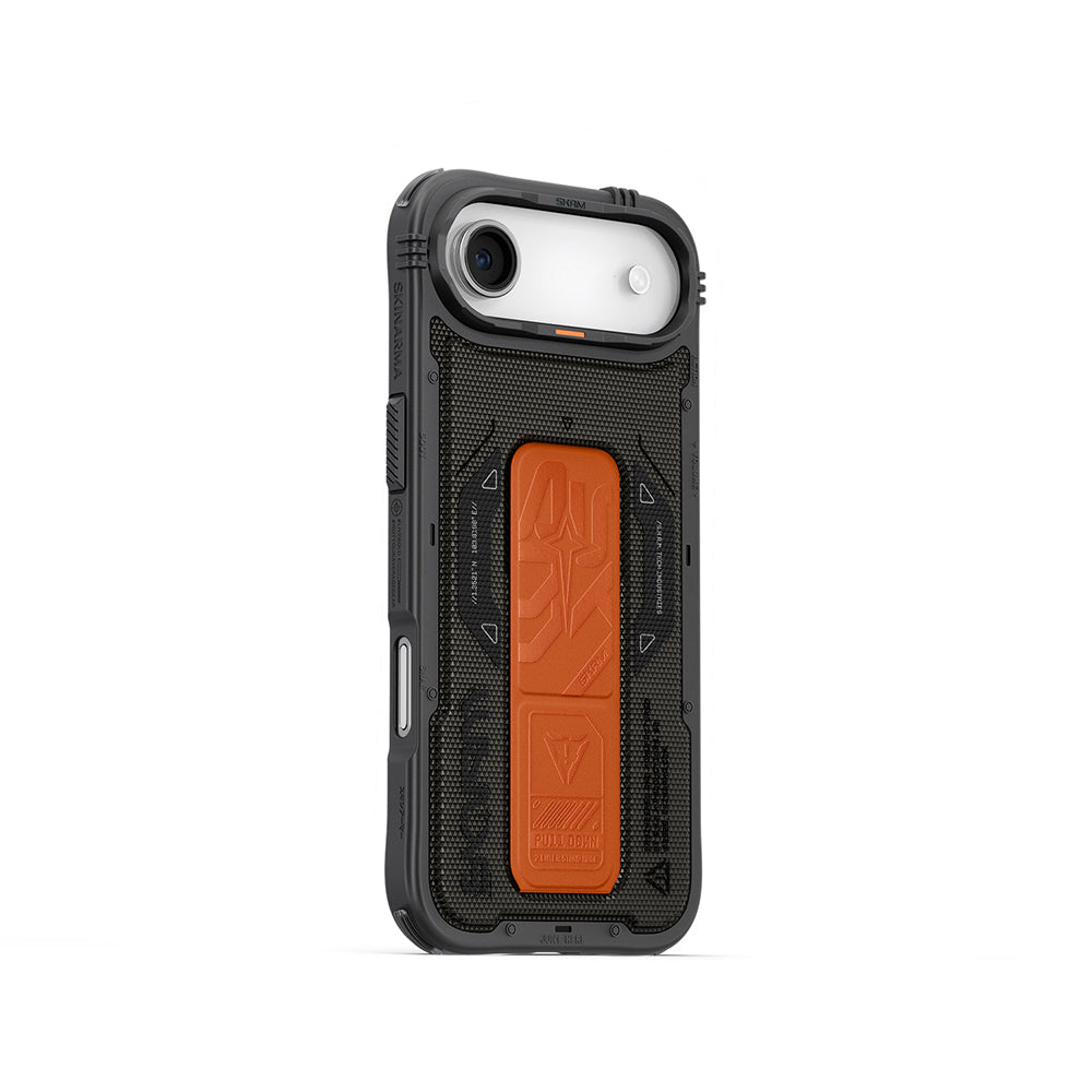 iPhone 17 Air Kılıf SkinArma M-safe Şarj Özellikli Airbag Tasarımlı Standlı Phantom Kapak