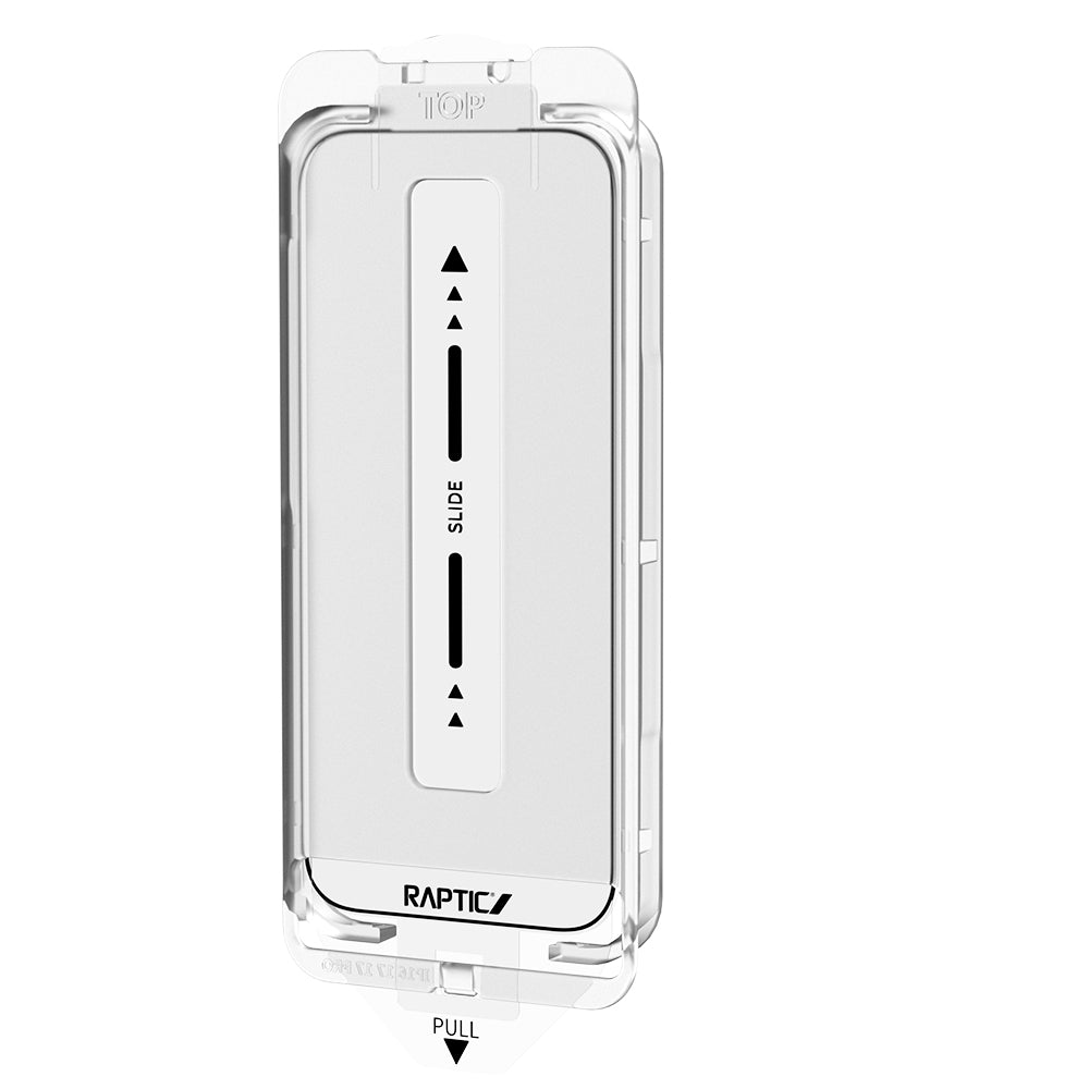 iPhone 17 Air Raptic Air Glass 2.5D Ekran Koruyucu 2 Adet + Kolay Uygulama Aparatlı