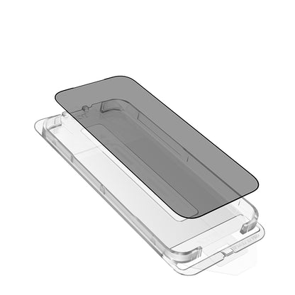 iPhone 17 Air Raptic Air Glass 2.5D Privacy Hayalet Ekran Koruyucu 2 Adet + Kolay Uygulama Aparatlı