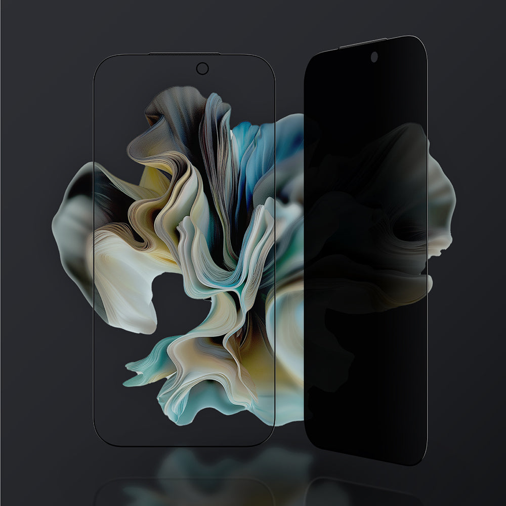iPhone 17 Amazingthing Titan Privacy Parmak İzi Bırakmayan Temperli Cam Ekran Koruyucu