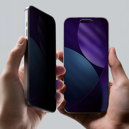 iPhone 17 Amazingthing Titan Privacy Parmak İzi Bırakmayan Temperli Cam Ekran Koruyucu