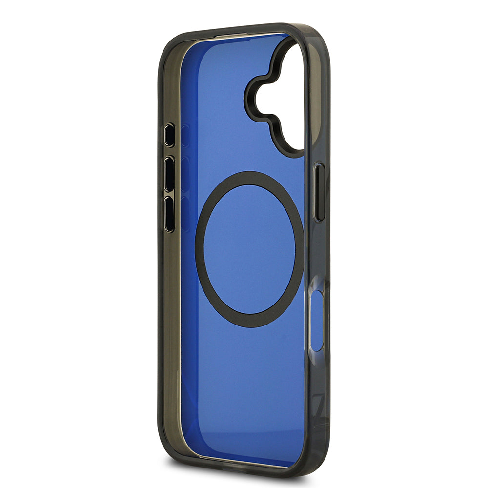 iPhone 17 Kılıf BMW Orjinal Lisanslı M-safe Şarj Özellikli Metal Buton Tasarımlı IML Baskılı M Dizayn Kapak