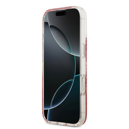 iPhone 17 Kılıf Guess Orjinal Lisanslı M-safe Şarj Özellikli Transparan Resin Bottom Kapak