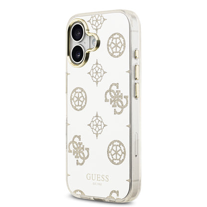 iPhone 17 Kılıf Guess Orjinal Lisanslı Metal Kamera Çerçeveli Simli Aynalı Kapak