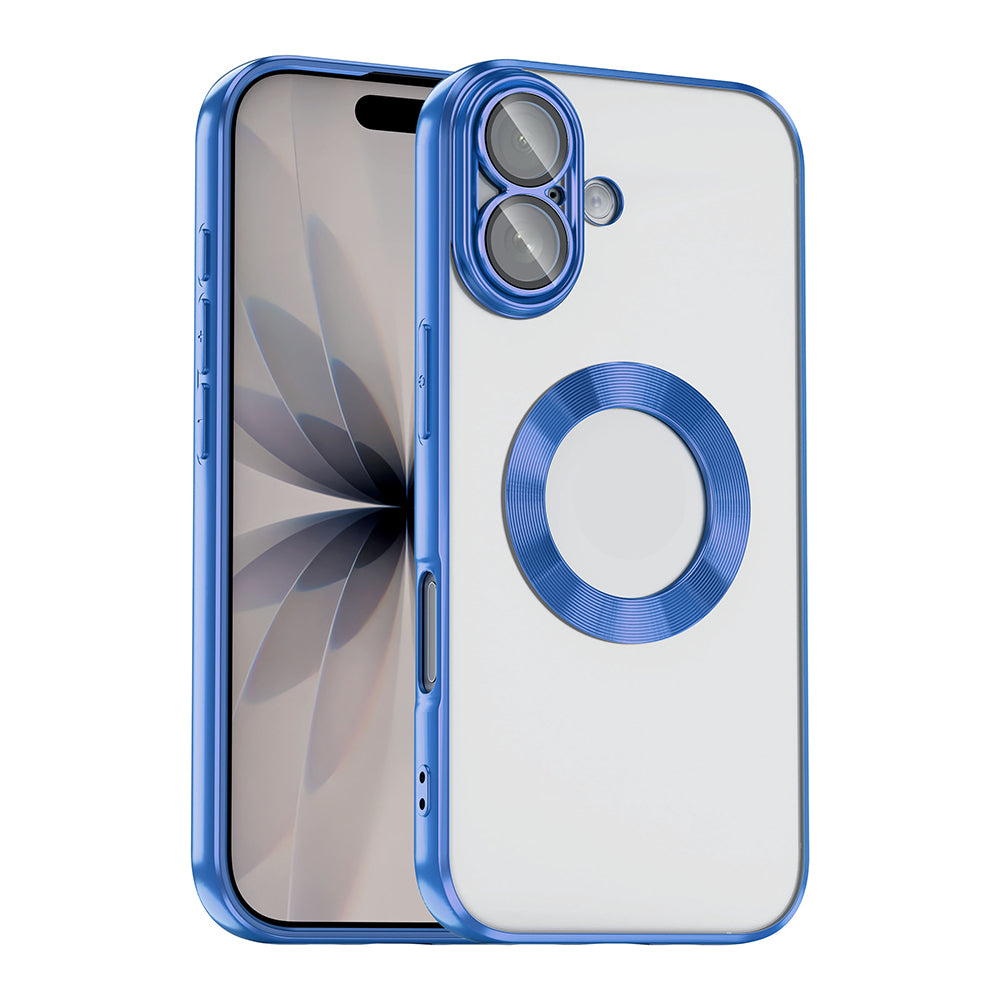 Apple iPhone 17 Kılıf Kamera Korumalı Logo Gösteren Zore Omega Kapak