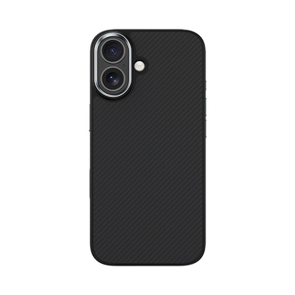 iPhone 17 Kılıf Karbon Fiber M-safe Şarj Özellikli Benks Hybrid ArmorPro 600D Kevlar Kapak