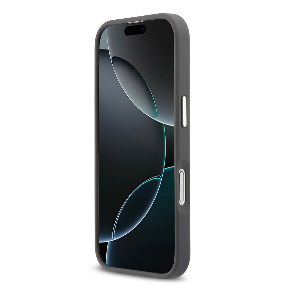 iPhone 17 Kılıf Karl Lagerfeld Orjinal Lisanslı Metal Logolu K&C Heads Pin Kapak