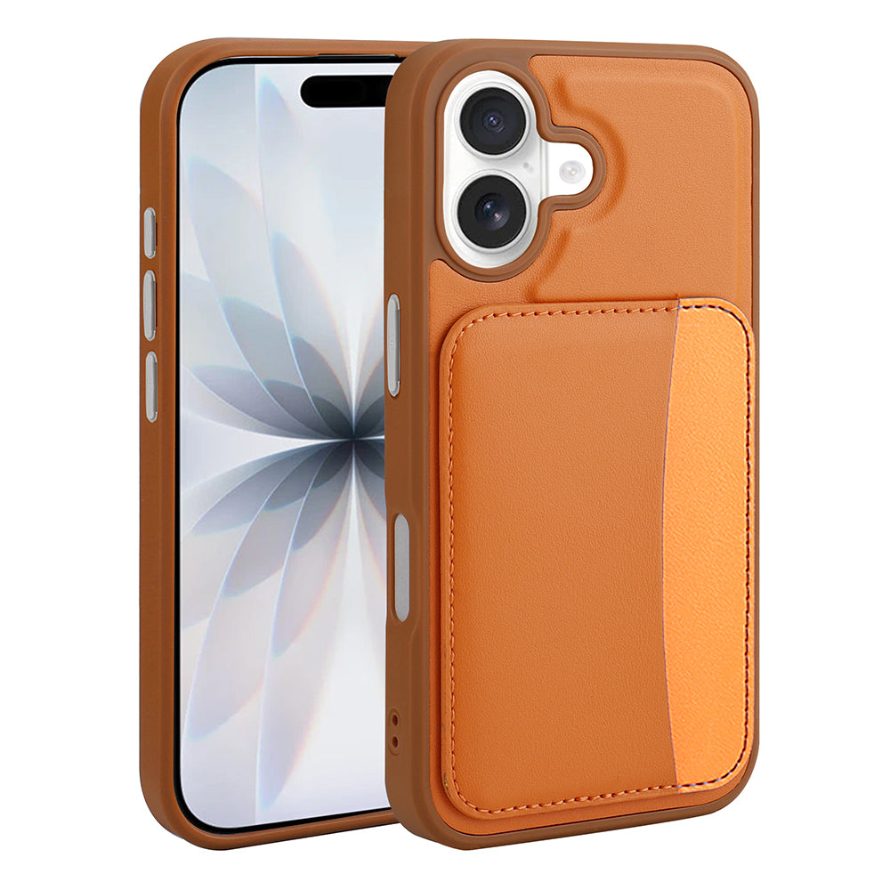 Apple iPhone 17 Kılıf Kartlıklı Zore X-Kart Silikon Kapak