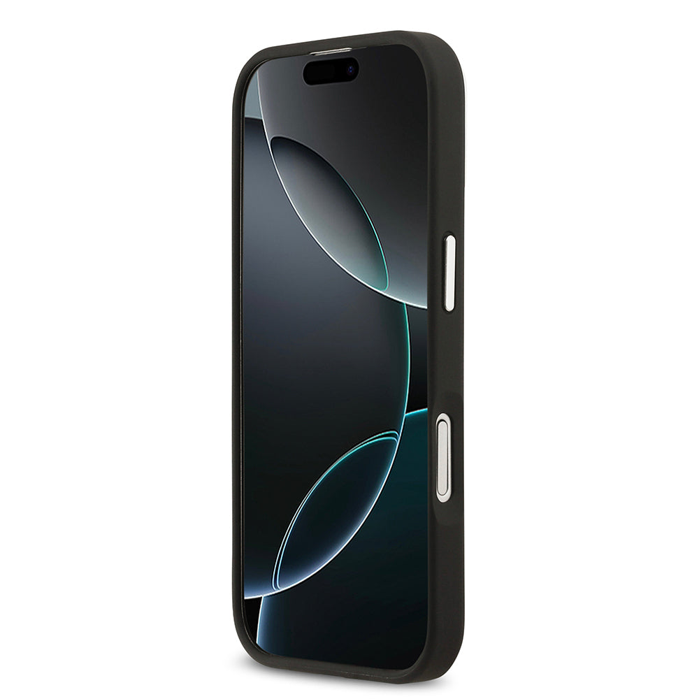 iPhone 17 Kılıf Lacoste Orjinal Lisanslı M-safe Şarj Özellikli Champs Elysees PU Deri Tasarımlı Kapak
