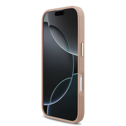 iPhone 17 Kılıf Lacoste Orjinal Lisanslı M-safe Şarj Özellikli Champs Elysees PU Deri Tasarımlı Kapak