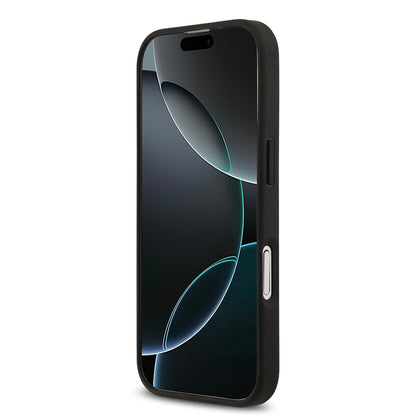 iPhone 17 Kılıf Lacoste Orjinal Lisanslı M-safe Şarj Özellikli PU Deri Tasarımlı Metal Logolu Kapak