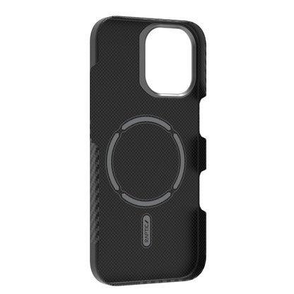 iPhone 17 Kılıf M-safe Şarj Özellikli 600D Metal Kamera Çerçeveli Raptic Aramid Fiber Geotik Serisi Kapak