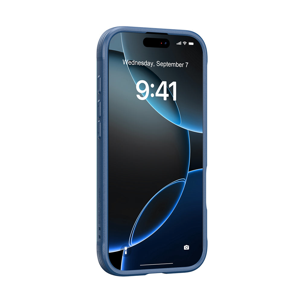 iPhone 17 Kılıf M-safe Şarj Özellikli Airbagli Raptic Shield Serisi Şeffaf Arka Yüzey Kapak