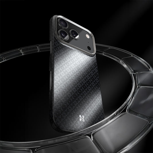 iPhone 17 Kılıf M-Safe Şarj Özellikli Benks ArmorAir ArmorGrid Serisi Kevlar Kapak
