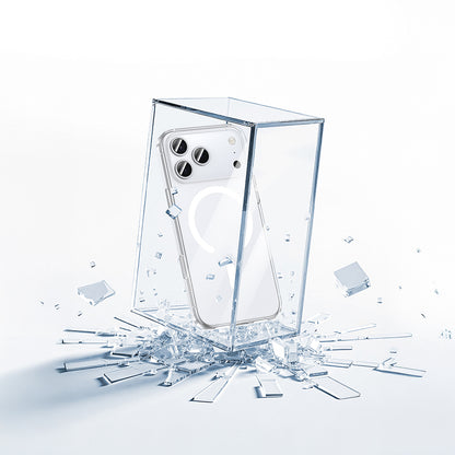 iPhone 17 Kılıf M-safe Şarj Özellikli Benks Crystal Serisi Şeffaf Kapak