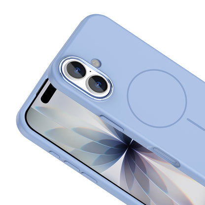 Apple iPhone 17 Kılıf M-Safe Şarj Özellikli Metal Kamera Çerçeveli Zore Edi Silikon Kapak