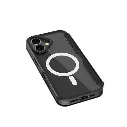iPhone 17 Kılıf M-Safe Şarj Özellikli Raptic Air Folio Şeffaf Kartlıklı Kapaklı Kılıf