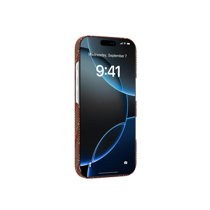 iPhone 17 Kılıf M-safe Şarj Özellikli Raptic Aramid Skin Bionic Serisi Kapak