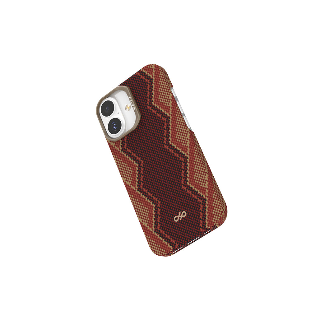 iPhone 17 Kılıf M-safe Şarj Özellikli Raptic Aramid Skin Bionic Serisi Kapak
