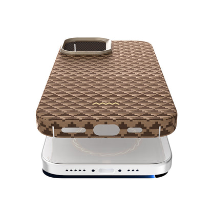 iPhone 17 Kılıf M-safe Şarj Özellikli Raptic Aramid Skin Origin Serisi Kapak