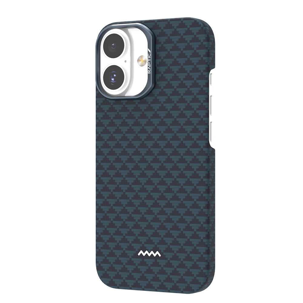 iPhone 17 Kılıf M-safe Şarj Özellikli Raptic Aramid Skin Origin Serisi Kapak
