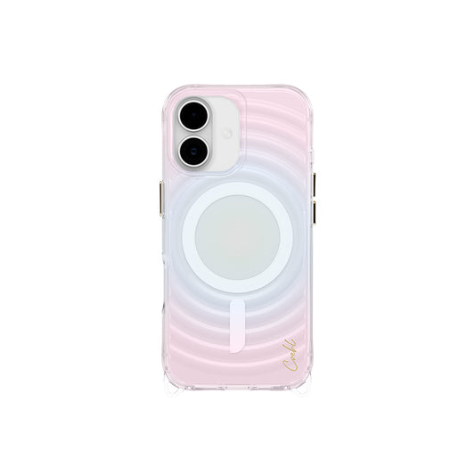 iPhone 17 Kılıf M-safe Şarj Özellikli Renk Geçişli Coehl Vela Kapak