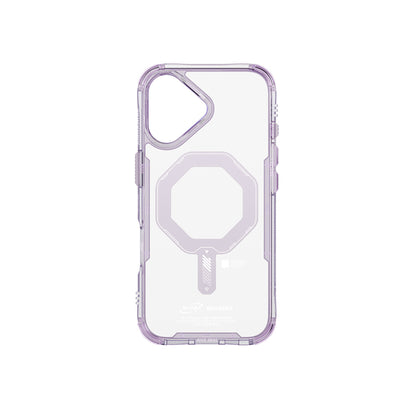 iPhone 17 Kılıf M-safe Şarj Özellikli Şeffaf Airbag Tasarımlı Skinarma Saido Mag-Charge Kapak