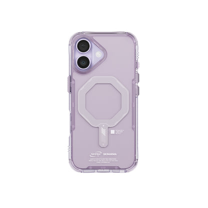 iPhone 17 Kılıf M-safe Şarj Özellikli Şeffaf Airbag Tasarımlı Skinarma Saido Mag-Charge Kapak