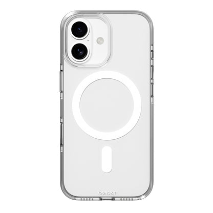 iPhone 17 Kılıf M-safe Şarj Özellikli Şeffaf Youngkit Crystal Shield Serisi Kapak