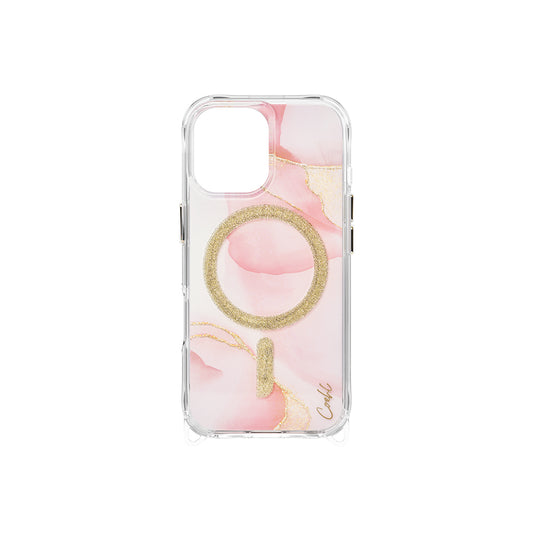 iPhone 17 Kılıf M-safe Şarj Özellikli Simli Magnetik Coehl Aeris Kapak